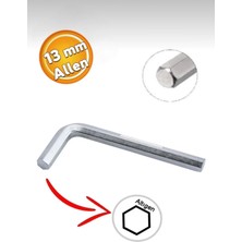 Eltos Altı Köşeli Tekli Allen Anahtar 13 mm