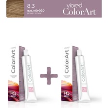 Viored ColorArt 2'li Tüp Boya 60 ml 8.3 Bal Köpüğü