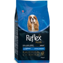Reflex Plus Adult Somonlu Küçük Irk Yetişkin Köpek Maması 8 Kg