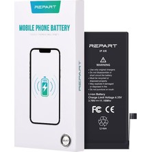 Repart iPhone Xr Uyumlu Güçlendirilmiş Yüksek Kapasite Batarya - 2942 Mah