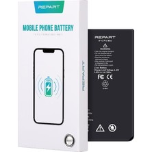Repart iPhone 12 Pro Max Uyumlu Güçlendirilmiş Yüksek Kapasite Batarya - 3687 Mah