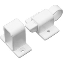 Sineklik Çarpma Kilit, Pvc, Beyaz
