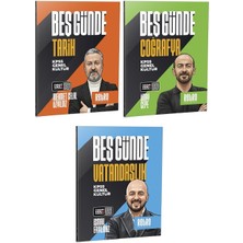 Anla Kazan Yayınları Retro 2026 Kpss Tarih + Coğrafya + Vatandaşlık 5 Beş Günde Kamp Kitabı 3 Lü Set Retro Yayıncılık