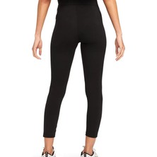 Nike Sportswear Classic 7/8 Womens Tight Black Kadın Günlük Stil Tayt Siyah