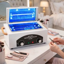 Multizone Dijital Sterilizasyon Makinesi Cihazı Yüksek Isı Kuru Tırnak Aleti Pens Makas Salon Kronk