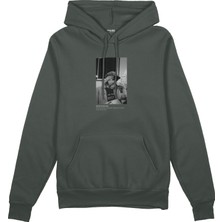 The Lucid Lab Keith Richards Backstage At Madison Square Garden New York 1975 Oversize Hoodie -Antrasit