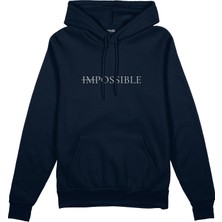 The Lucid Lab Impossıble Oversize Hoodie - Lacivert
