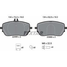 Textar 2298801 Fren Balatası On Mercedes W177 W247 C118 A0004207000