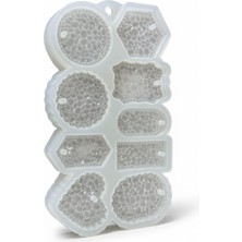 Stonechem Mücevher Desenli Çoklu Epoksi Silikon Kalıp EN:15CM ,BOY:26CM