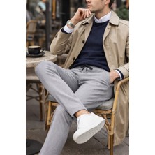 We&Me Erkek Pantolon Görünümlü Esnek Eşofman – Slim Fit, Lastikli Bel, Günlük & Şık Kullanım