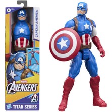 Hasbro Marvel Avengers Titan Serisi Aksiyon Figürü - Captain America