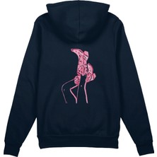 The Lucid Lab Hot Steps Oversize Hoodie - Lacivert