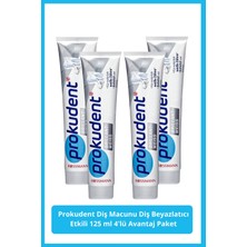 Prokudent Diş Macunu Diş Beyazlatıcı Etkili 4X125 ml