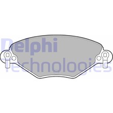 Delphi Delphı LP1654 Ön Fren Balatası Cıtroen C5 01>08 4 Fişli 4253.46-1611456480-4251.48