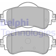 Delphi Delphı LP2228 Ön Fren Balatası Cıtroen C4 B7 1.4 Vtı 09 > C4 1.6 Hdı 11/2009 > Ds4 1.6 Hdı 1. 4.2011 > 4254.A9