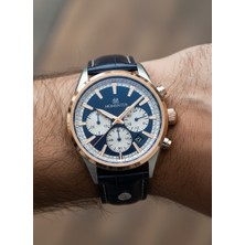 Momentus Lacivert Deri Kordon Erkek Kol Saati CC306T-11MR