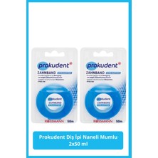 Prokudent Diş Ipi Naneli Mumlu 2X50 ml