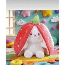 Toyzoy Toys Çileki Tavşan Peluş 50CM Büyük Boy- Sevimli & Hediyelik