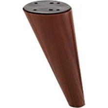 Ayak Açılı Konik, Ahşap Venge, 12 Cm, Pvc