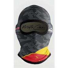 Motocan Desenli Mevsimlik Motorcu Maskesi ve Balaklavası - Model 3