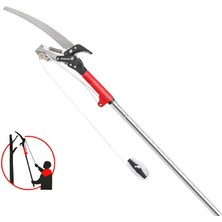 Workpro WP333006 270CM 2 In 1 Teleskobik Saplı Profesyonel Ağaç Budama Testeresi ve 25MM Dal Budama Makası