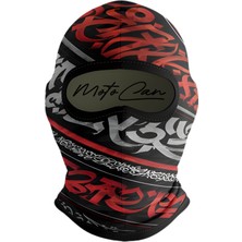 Motocan Desenli Mevsimlik Motorcu Maskesi ve Balaklavası - Model 9