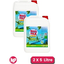Nanopax Ultra Yoğun Kıvamlı Sıvı Çamaşır Suyu 2x5 Litre (Toplam 10L) - 2'li Avantaj Paketi
