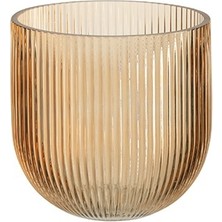 Laromita Decoration Conci Amber Cam Vazo Mumluk / S