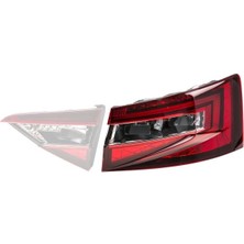 Hella 2SK354832041 Stop Lambası Dış Sağ Ledli Skoda Superb 2015-2019 3V5945208-3V5945712