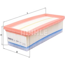 Mahle LX3542 Hava Filtresi Clıo Iv 12> Captur I 13> Express 21>logan Iı 13>symbol Iıı 13> Sandero Iı 12> Duster 1 0>18 Dokker 12> 0.9tce 1.2tce 1.3tce 1.5 Blue Dcı 1.6 165467674R