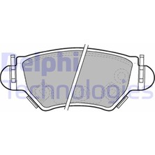 Delphi Delphı LP1553 Arka Fren Disk Balata Astra G 98>05 Zafıra A 98>05 Corsa C-Combo C 03>09 9195147-9198598-1605105-1605037