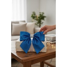 Cadde Süs Fiyonk Hazır Simli Eva Fiyonk 25 cm x 25 cm Gümüş