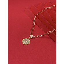 Xuping Zirkon Taşlı Yıldız Kolye