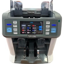 Tekcom AL955 2 Katlı Çift Cıslı Para Sayma Makinesi
