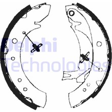 Delphi Delphı LS1713 Arka Fren Balatası Papuç Peugeot Boxer 94> Cıtroen Jumper 94> Jumpy 07> Fıat Ducato 94> 1800KG Gs 8546 4241.H5-4241.N4-77362428-4241H5