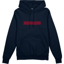 The Lucid Lab Hamilton / Ferrari Oversize Hoodie- Lacivert