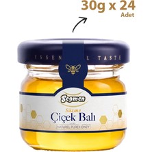 Seğmen Süzme Çiçek Balı Kavanoz 30g (24’lü)