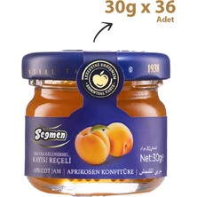 Seğmen Kayısı Reçeli Kavanoz 30g (36'lı)
