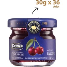 Seğmen Vişne Reçeli Kavanoz 30g (36'lı)