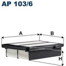 Filtron Fıltron AP103.6 Hava Filtresi Honda Cıvıc x 1.5hb-Sedan 16 > Fc Kasa-Crv 1.5VTEC 16 > 172205AAA00