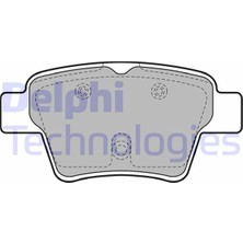 Delphi Delphı LP1926 Arka Fren Balatası Peugeot P307 00> P307 Sw 02> P307 cc 03> P207 06> Cıtroen C4 04>08> Küçük Tip 4254.19-4254.40-4253.98-4253.25
