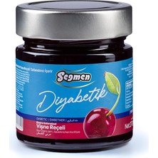 Seğmen Diyabetik Vişne Reçeli Kavanoz 270g