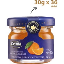 Seğmen Portakal Reçeli Kavanoz 30g (36'lı)