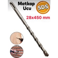 Sara S751 Sds Plus 28X450 mm Beton Delme Matkap Ucu 28X450 mm