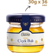 Seğmen Süzme Çiçek Balı Kavanoz 30g (36'lı)