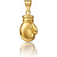 Altın Kesesi 14 Ayar Altın Boks Eldiveni Kolye Ucu