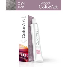 Viored ColorArt Tüp Boya 60 ml 0.01 Silver