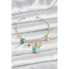 Eco Lounge Caretta Caretta Charmlı Gold Renk Kadın Bileklik