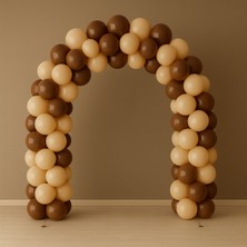 Balonsan Balon Seti 60 Adet ( Çikolata-Deniz Kumu)