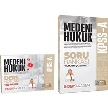 Anla Kazan Yayınları Indeks Akademi 2026 Kpss A Grubu Medeni Hukuk Video Ders Notları + Soru Bankası 2 Li Set - Eyüp Ipek Indeks Akademi Yayıncılık